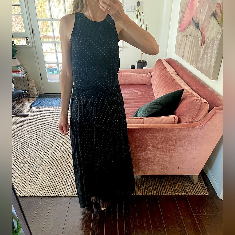 Theory Silk Tank Maxi Dress